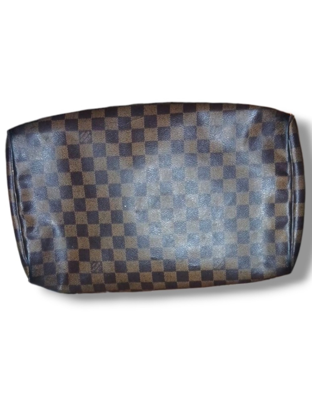 Louis Vuitton Damier Brown Coated Canvas Speedy 35. - Picture 4 of 14